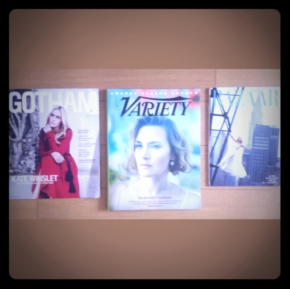 KATE WINSLET MAGAZINES - LOT OF THREE (3) MAGS - Picture 2 of 2